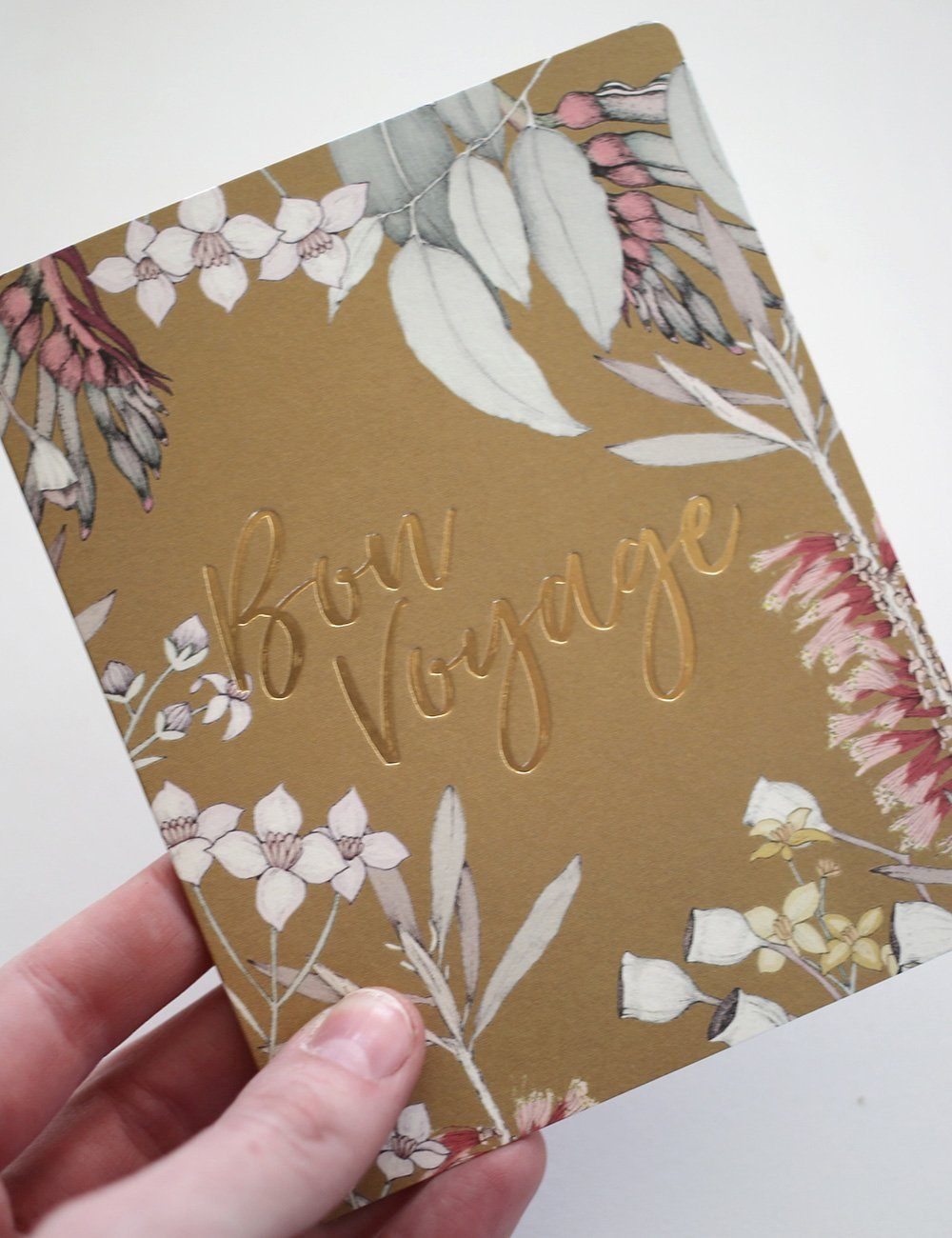 Native Bon Voyage Greeting Card