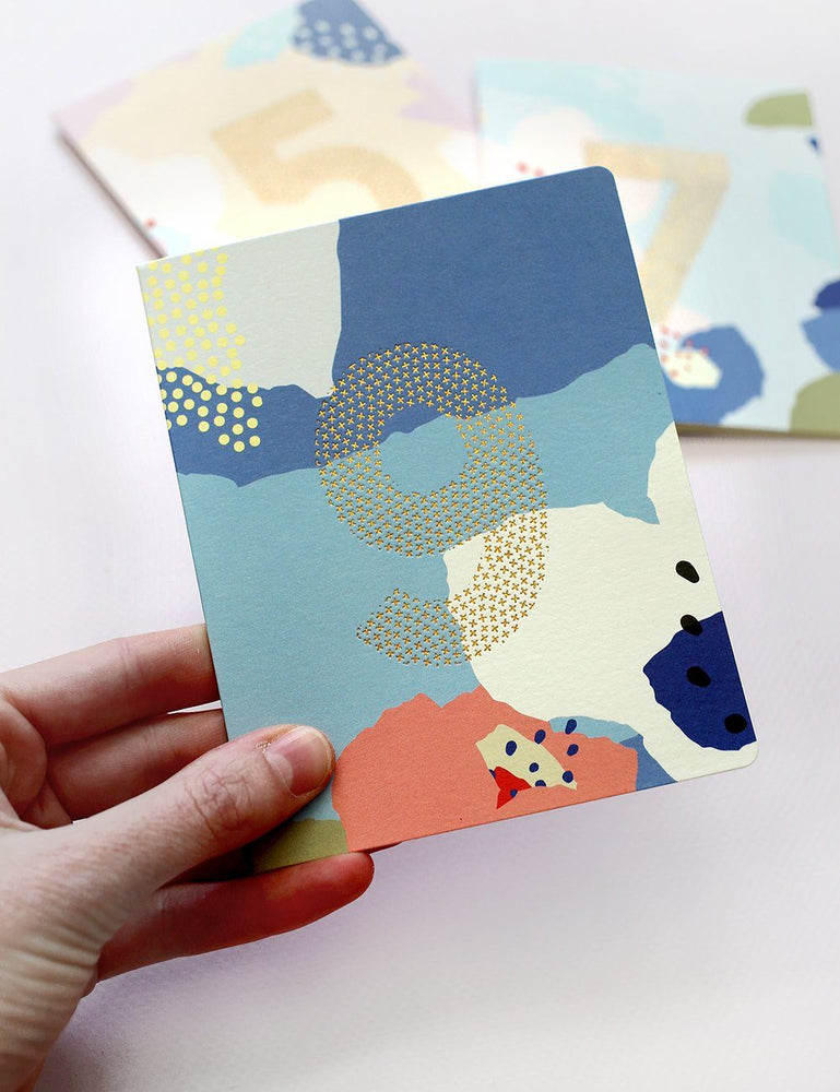 9 Greeting Cards Bespoke Letterpress 