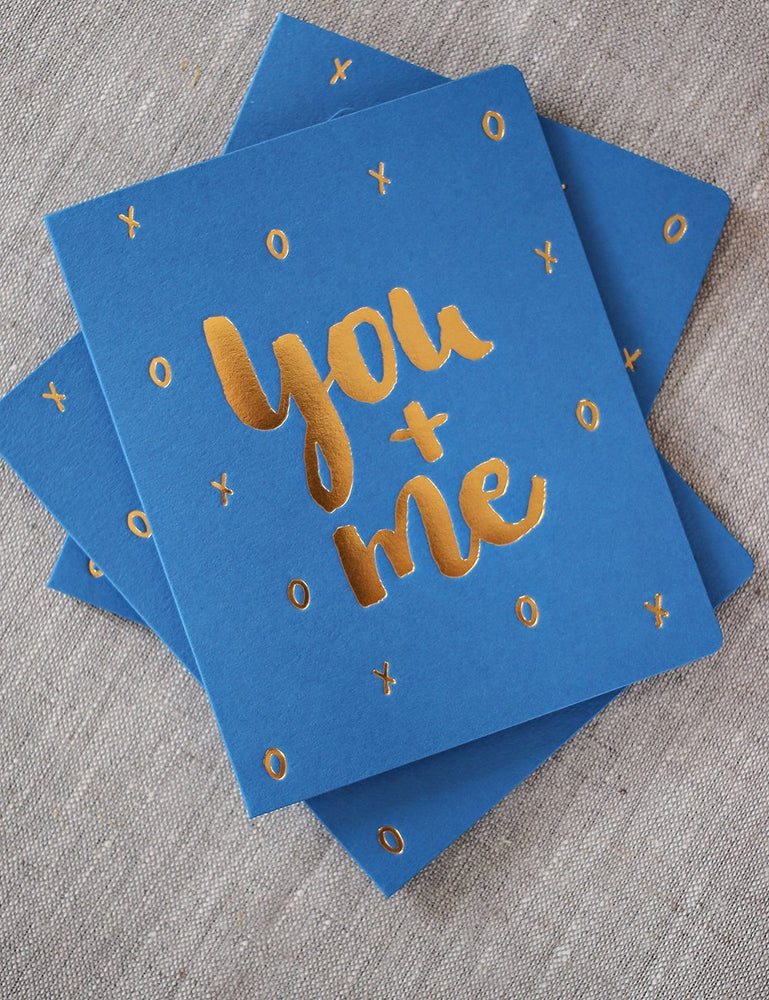 You + Me Greeting Cards Bespoke Letterpress 